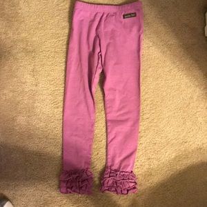 Matilda Jane Purple Ruffled Leggings